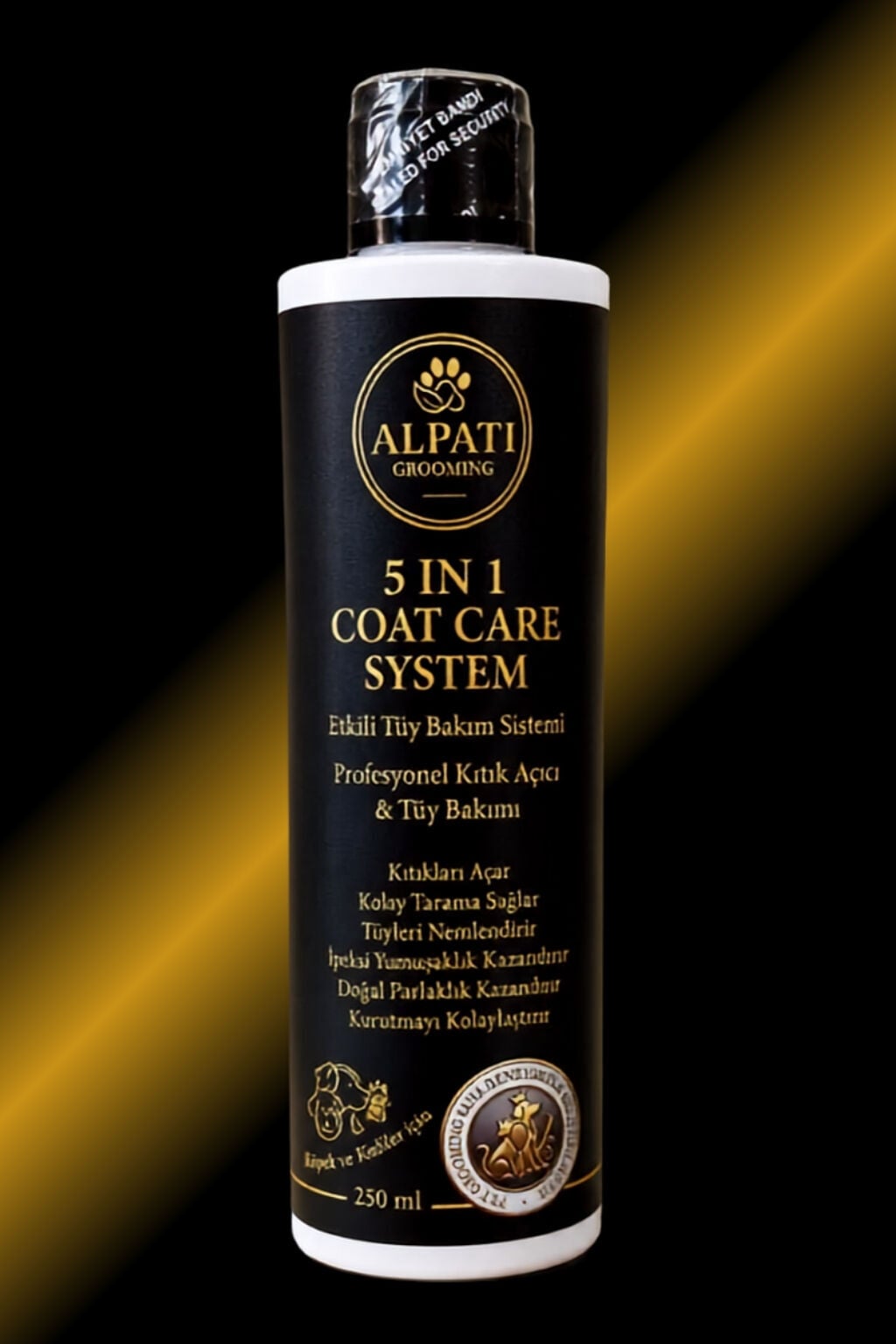 5 in 1 Coat Care System Profesyonel Kıtık Açıcı & Tüy Bakım Formülü 250 ml